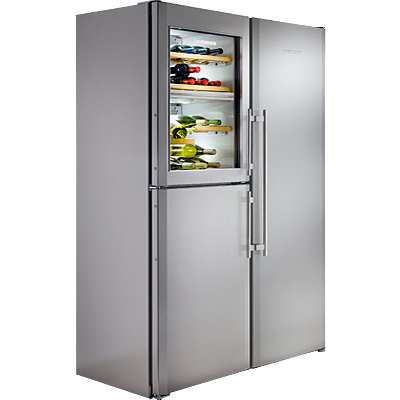 Freestanding refrigerator+wine cooler | Liebherr