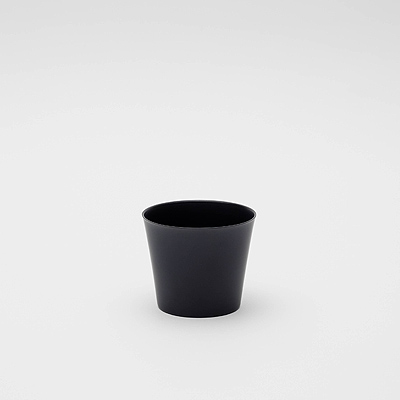 tea cup black small